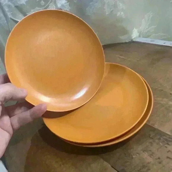 Vintage Set of 4 Plates and Mugs  Melmac Maplex - Picture 2 of 6